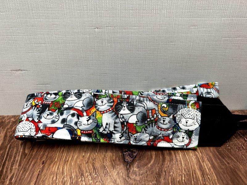 Cat Adjustable Handmade Fabric Camera Strap - DSLR Strap - Photography Accessories - Kitty - Cats - Animal