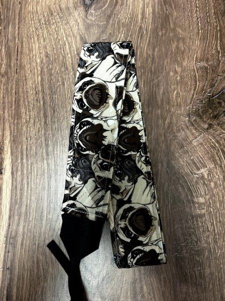 Pug Adjustable Handmade Fabric Camera Strap - DSLR Strap - Photography Accessories - Dog - Gift