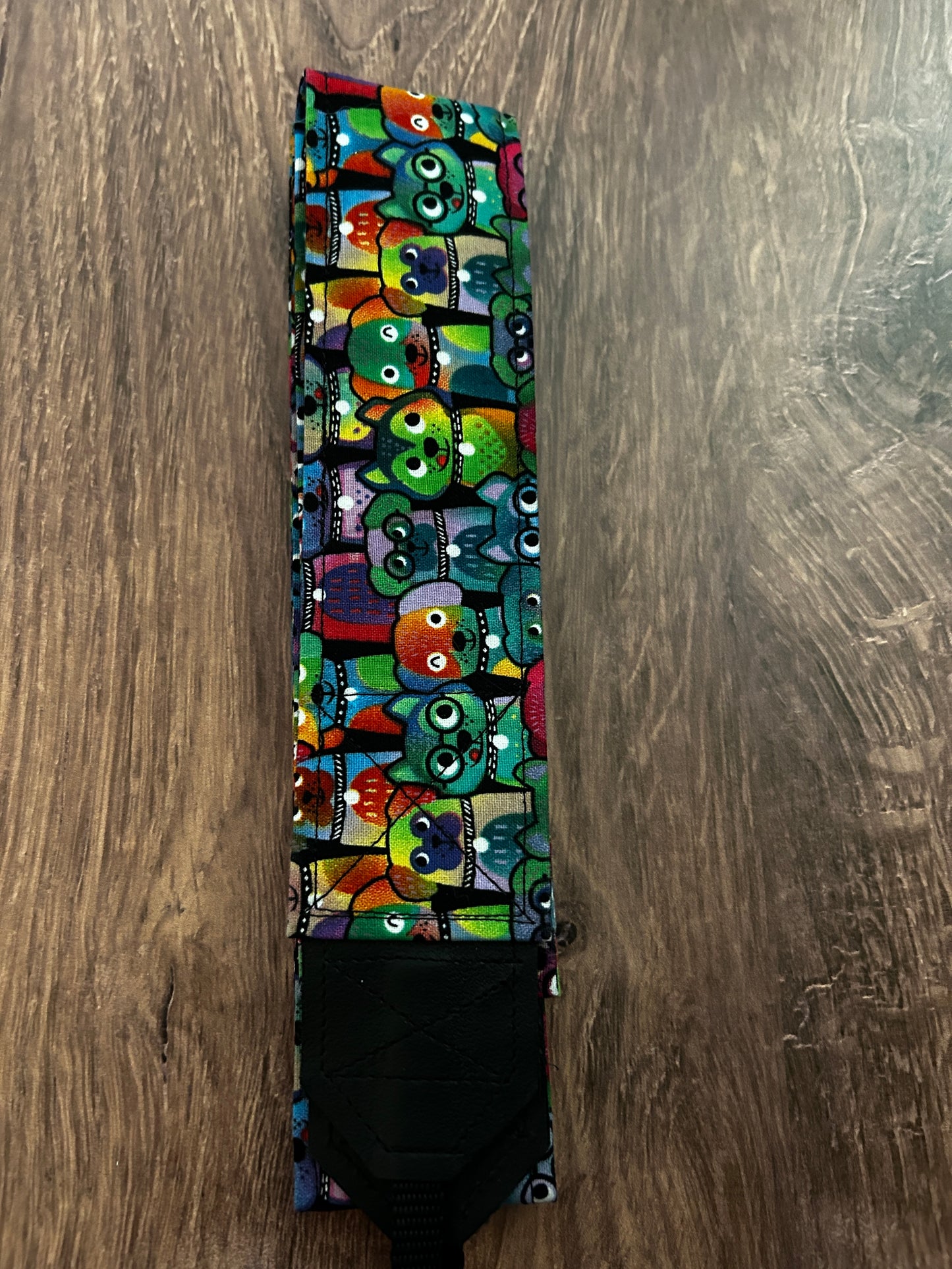 Dog Adjustable Handmade Fabric Camera Strap - DSLR Strap - Photography Accessories - Dogs - Gift