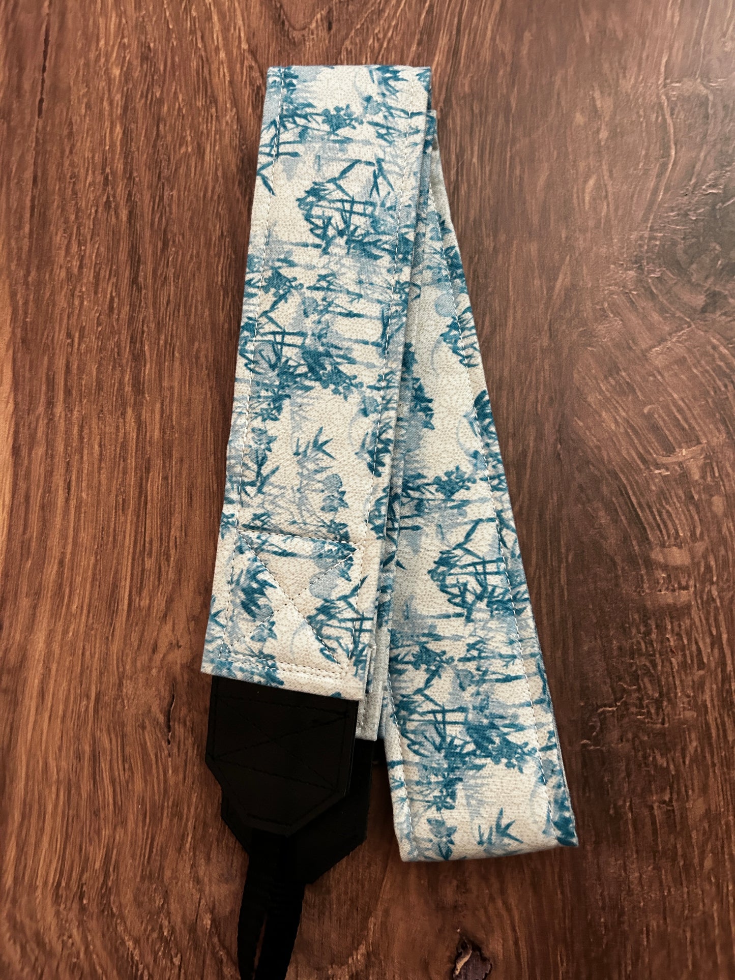 Floral Adjustable Handmade Fabric Camera Strap - DSLR Strap - Photography Accessories - Flower - Gift