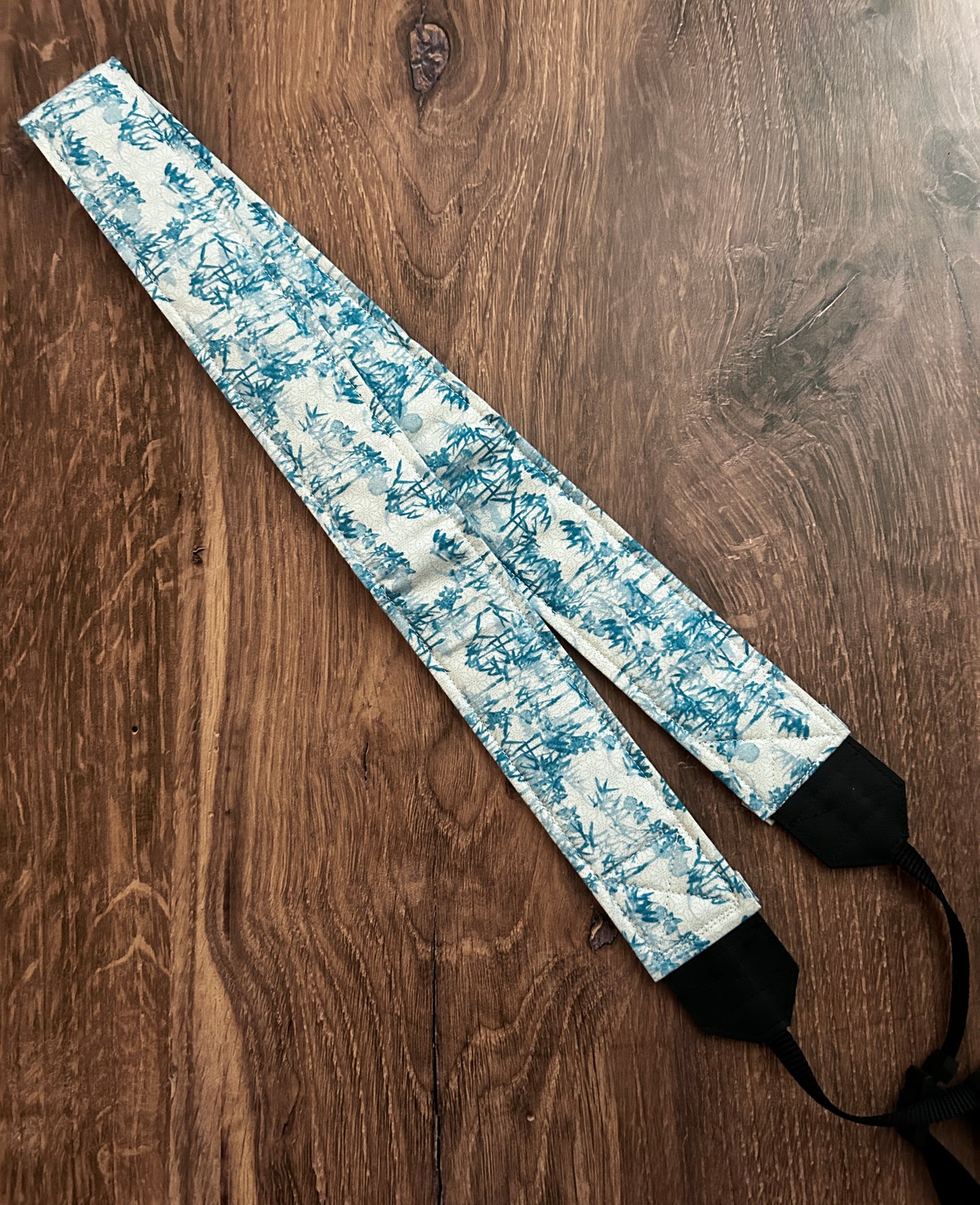 Floral Adjustable Handmade Fabric Camera Strap - DSLR Strap - Photography Accessories - Flower - Gift