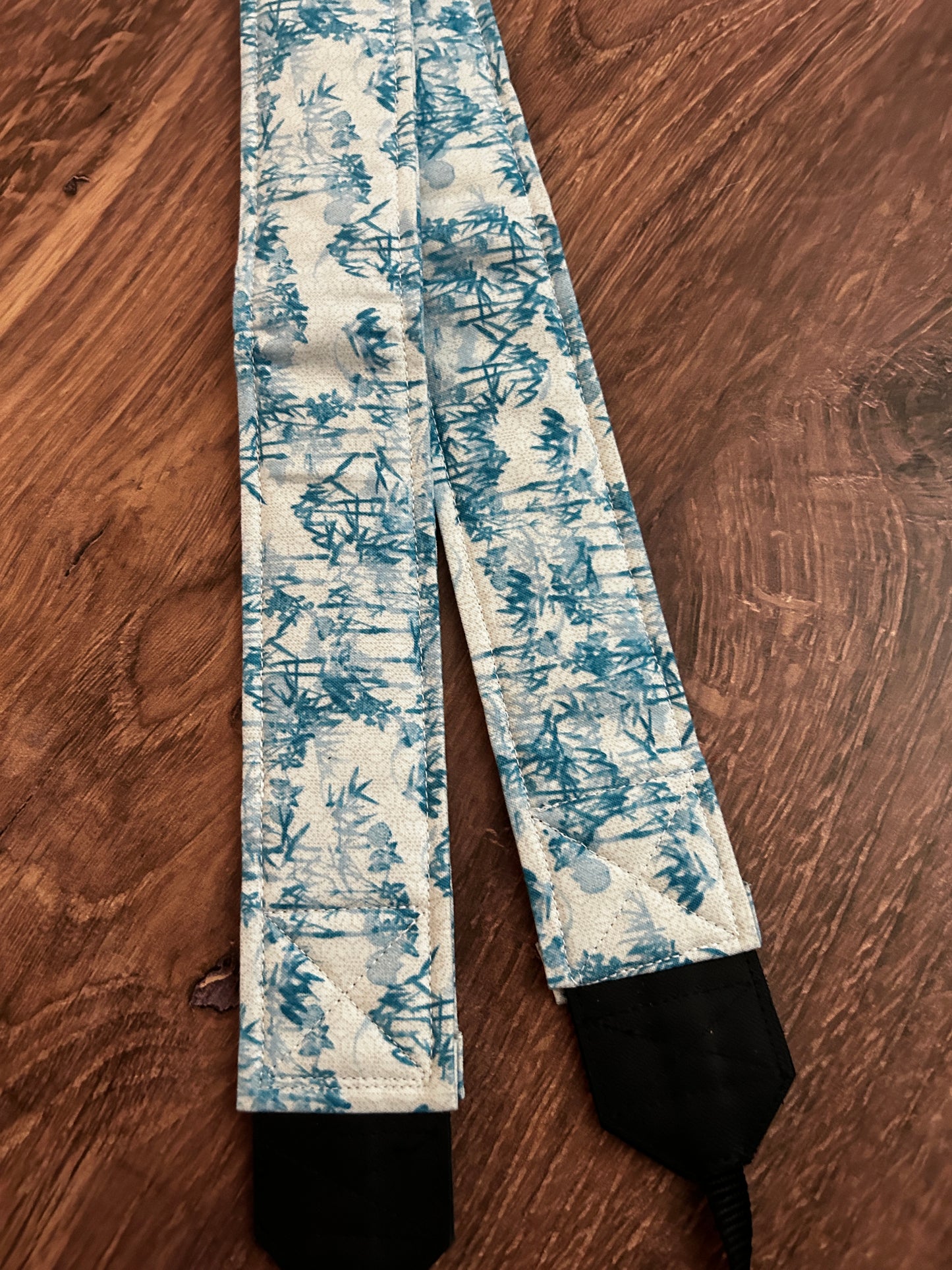 Floral Adjustable Handmade Fabric Camera Strap - DSLR Strap - Photography Accessories - Flower - Gift