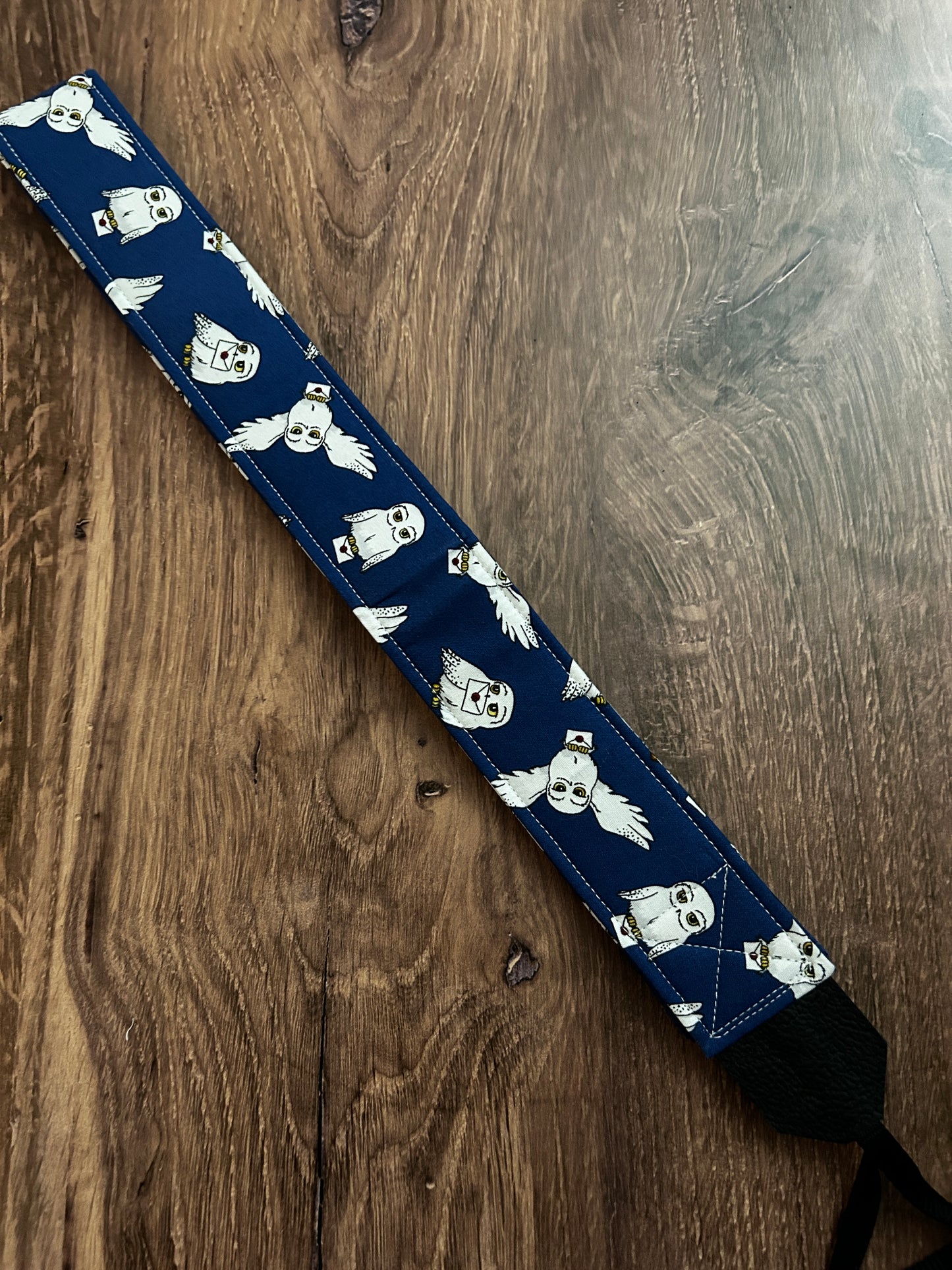 Owl Adjustable Handmade Fabric Camera Strap - DSLR Strap - Photography Accessories - Gift