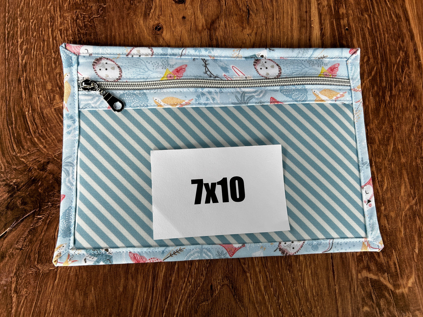 Vinyl Cross Stitch Project Bag - Embroidery Bag - Project Bag - Knitting & Crochet Bag - Storage - Organizer - Notions - Woodland - Kites