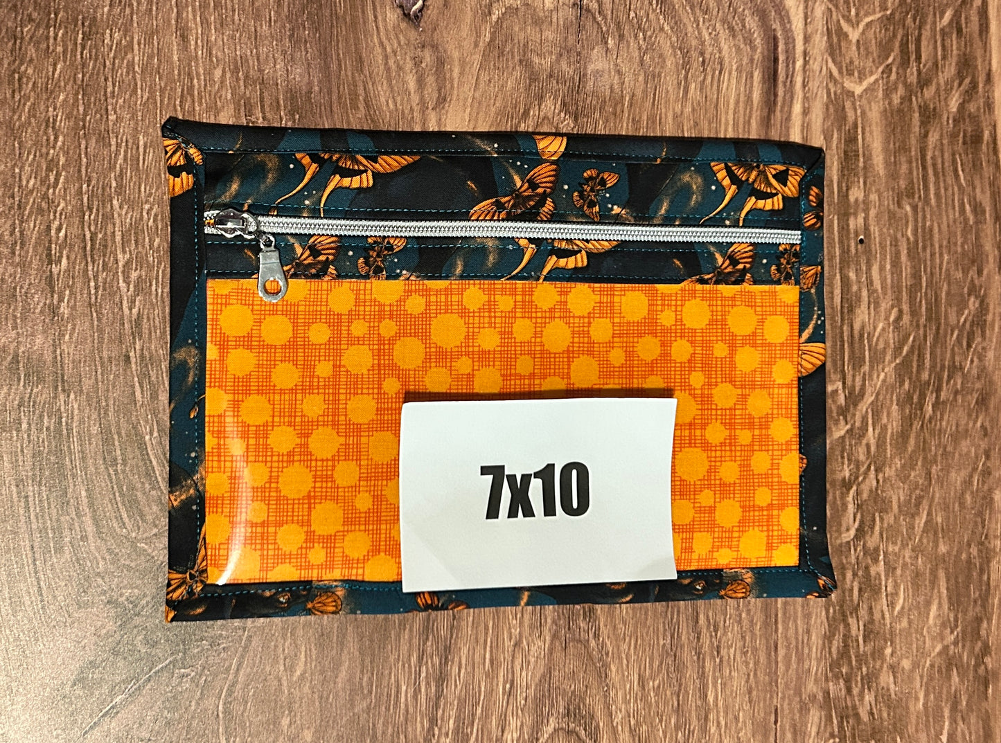 Vinyl Cross Stitch Project Bag - Embroidery bag - Project Bag - Knitting & Crochet Bag - Storage - Organizer - Cat Project Bag - Notions