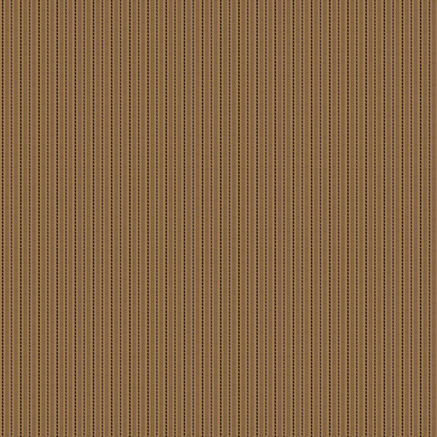 Wilmington Prints Fabric - Countryside by Kaye England - Brown Stripe - Cotton Fabric