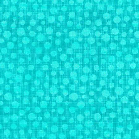 Michael Miller Fabric -Aqua Hash Dot - Hash Mark Collection - CX6699-AQU - Cotton