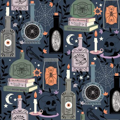 Dashwood Studio - Spellbound - Occult Apothecaries - DASPEL2448 - Cotton Fabric