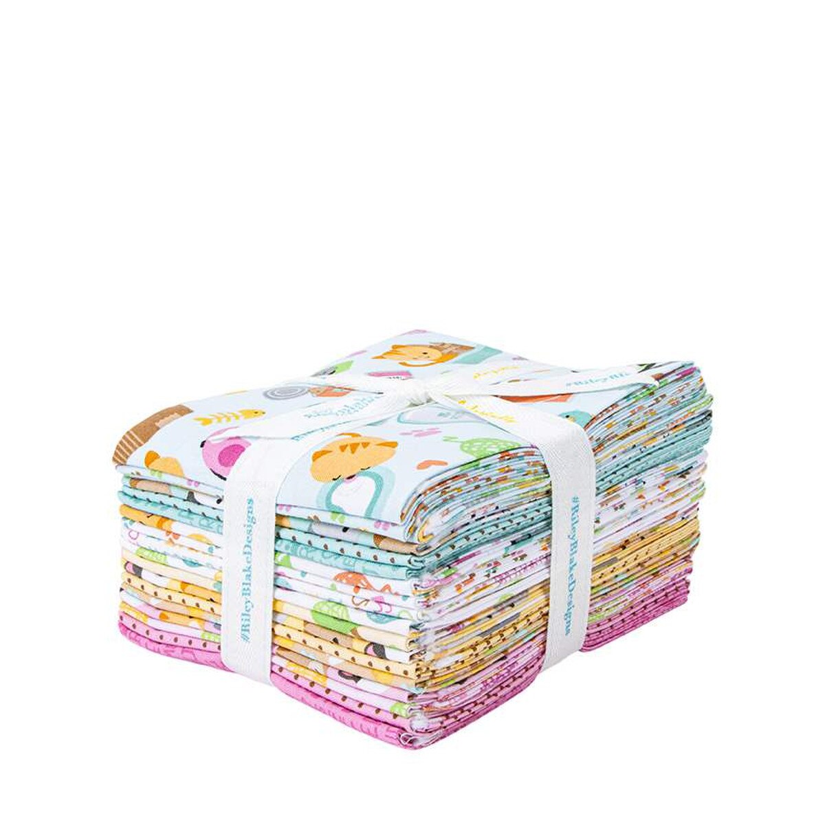 Pretty Kitty Fat Quarter Bundle - Riley Blake Designs - 18 Fat Quarters - Cotton - Doodlebug Design - FQ-15650-18