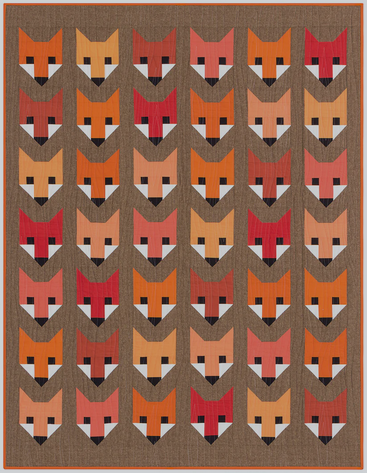 Elizabeth Hartman Quilt Pattern - Fancy Fox - Elizabeth Hartman - #EH009 - Quilt Pattern
