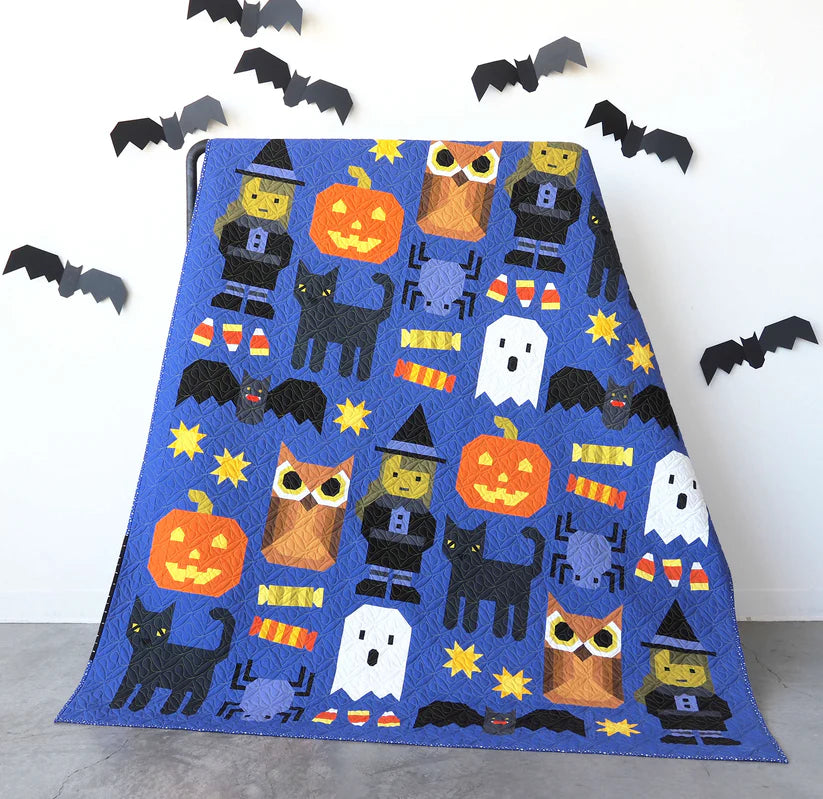 Elizabeth Hartman Quilt Pattern - Happy Halloween - Elizabeth Hartman - #EH077 - Quilt Pattern guy
