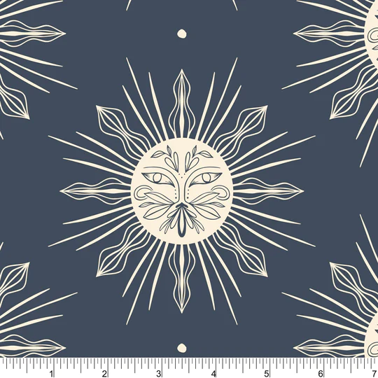 Phoebe Fabrics - Spring Promises - Hello Sunshine Sky - PH0141 - Cotton
