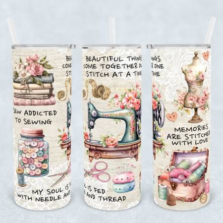 One Stitch at a Time Tumbler - Kitchen Accessories - Drinks - Kitchen