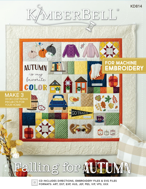 Kimberbell Designs - Falling for Autumn Book with CD - #KD814