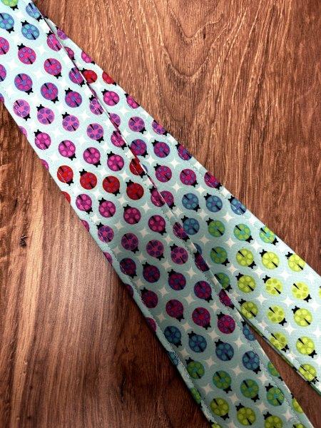 Ladybug Adjustable Handmade Fabric Camera Strap  - DSLR Strap - Photography Accessories - Gift