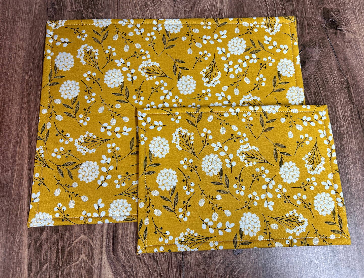 Vinyl Cross Stitch Project Bag - Embroidery Bag - Project Bag - Knitting & Crochet Bag - Storage - Organizer - Notions - Flower - Floral
