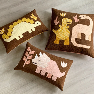 Elizabeth Hartman Quilt Pattern - Dinosaurs - Elizabeth Hartman - #EH058 - Quilt Pattern
