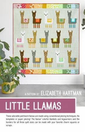 Elizabeth Hartman Quilt Pattern - Little Llamas - Elizabeth Hartman - #EH062 - Quilt Pattern