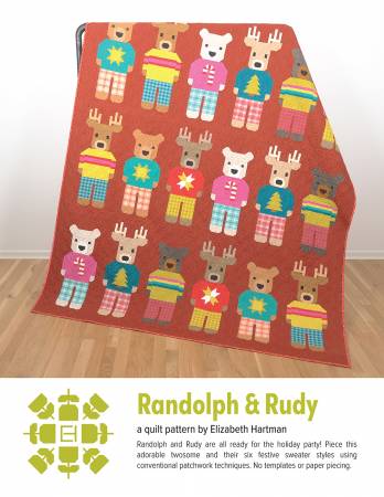 Elizabeth Hartman Quilt Pattern - Randolph & Rudy - Elizabeth Hartman - #EH078 - Quilt Pattern