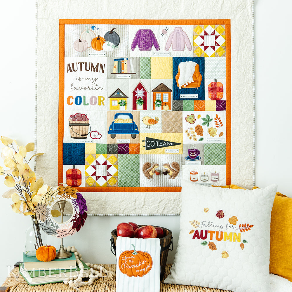 Kimberbell Designs - Falling for Autumn Book with CD - #KD814
