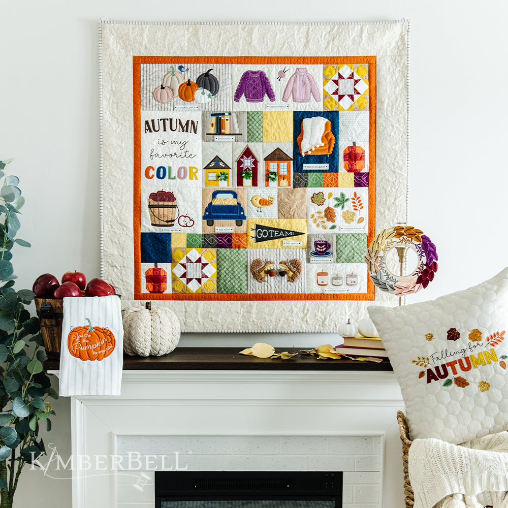 Kimberbell Designs - Falling for Autumn Book with CD - #KD814