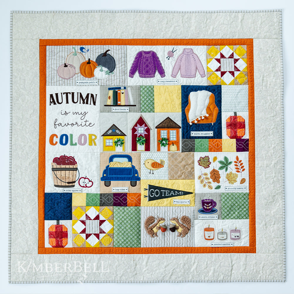 Kimberbell Designs - Falling for Autumn Book with CD - #KD814