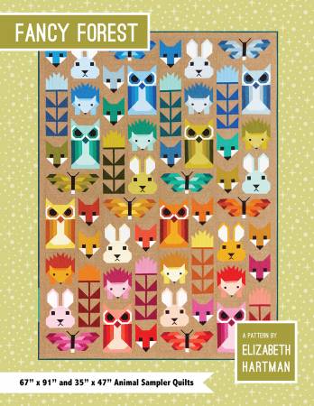 Elizabeth Hartman Quilt Pattern - Fancy Forest - Elizabeth Hartman - #EH023 - Quilt Pattern
