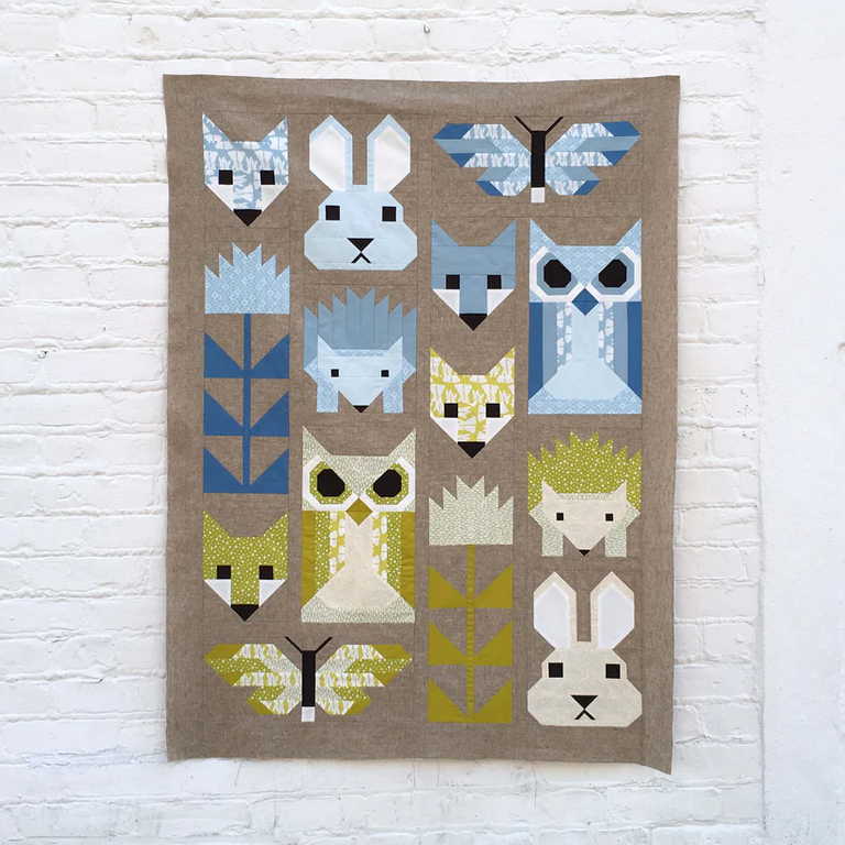 Elizabeth Hartman Quilt Pattern - Fancy Forest - Elizabeth Hartman - #EH023 - Quilt Pattern