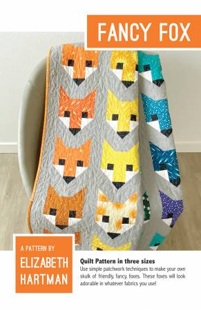 Elizabeth Hartman Quilt Pattern - Fancy Fox - Elizabeth Hartman - #EH009 - Quilt Pattern