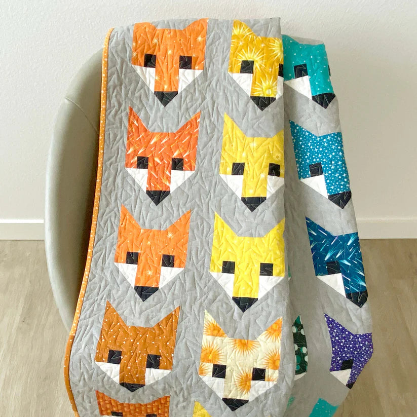 Elizabeth Hartman Quilt Pattern - Fancy Fox - Elizabeth Hartman - #EH009 - Quilt Pattern