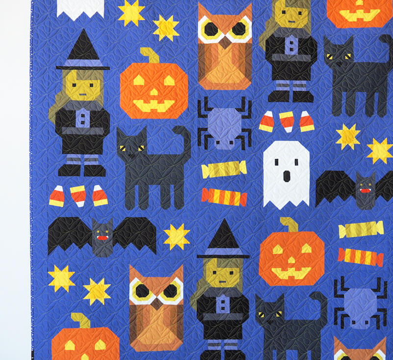 Elizabeth Hartman Quilt Pattern - Happy Halloween - Elizabeth Hartman - #EH077 - Quilt Pattern