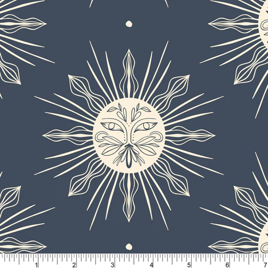 Phoebe Fabrics - Spring Promises - Hello Sunshine Sky - PH0141 - Cotton