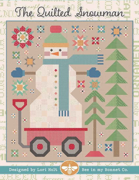 It's Sew Emma Quilt Pattern - The Quilted Snowman by Lori Holt - Quilt Pattern