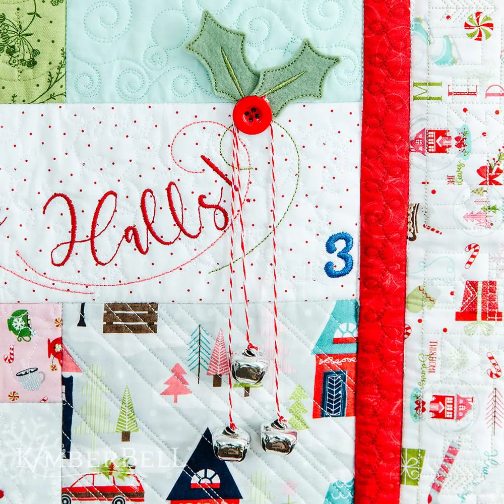 Kimberbell Designs - Cup of Cheer Advent Quilt Book with CD - #KD812