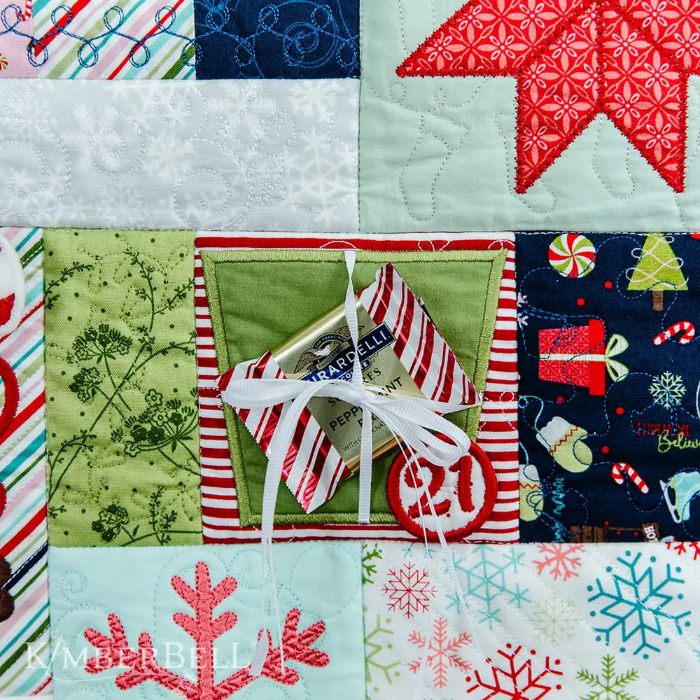 Kimberbell Designs - Cup of Cheer Advent Quilt Book with CD - #KD812