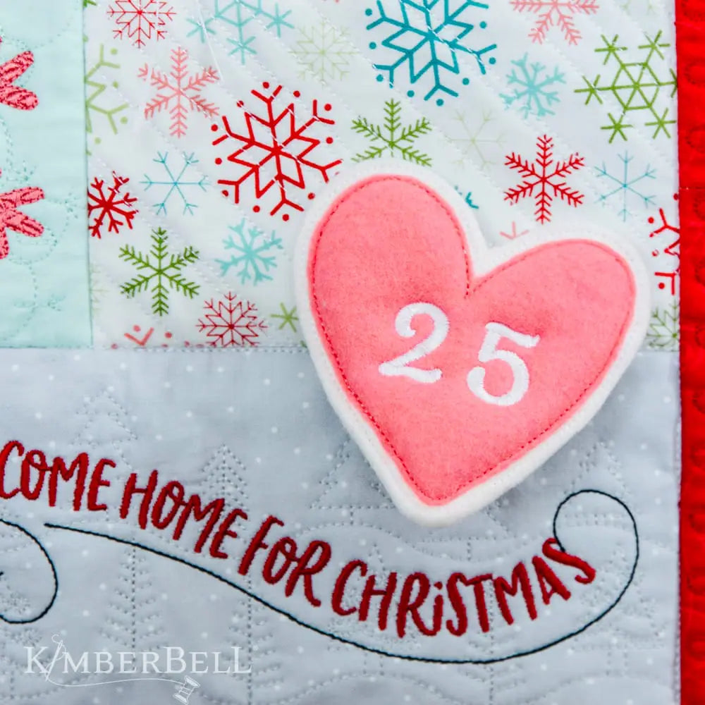 Kimberbell Designs - Cup of Cheer Advent Quilt Book with CD - #KD812