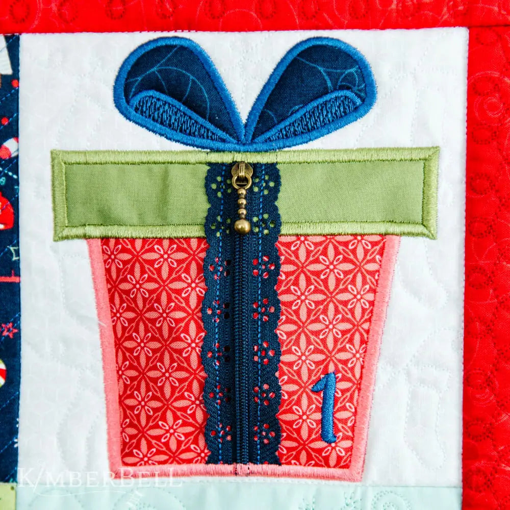 Kimberbell Designs - Cup of Cheer Advent Quilt Book with CD - #KD812