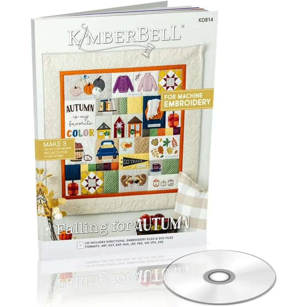 Kimberbell Designs - Falling for Autumn Book with CD - #KD814