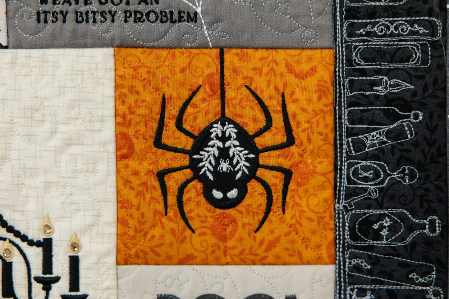 Kimberbell Designs - Pumpkins and Potions Ladder Quilt Book with CD - #KD817