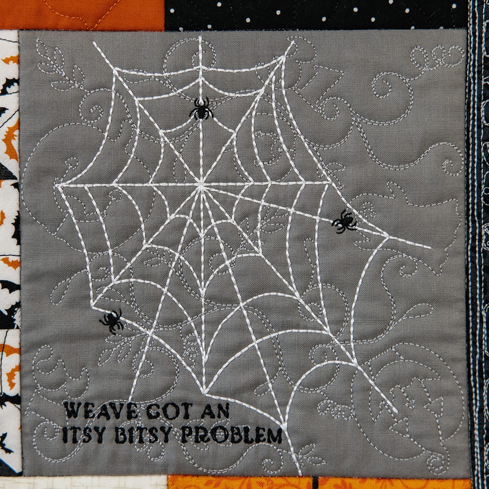 Kimberbell Designs - Pumpkins and Potions Ladder Quilt Book with CD - #KD817