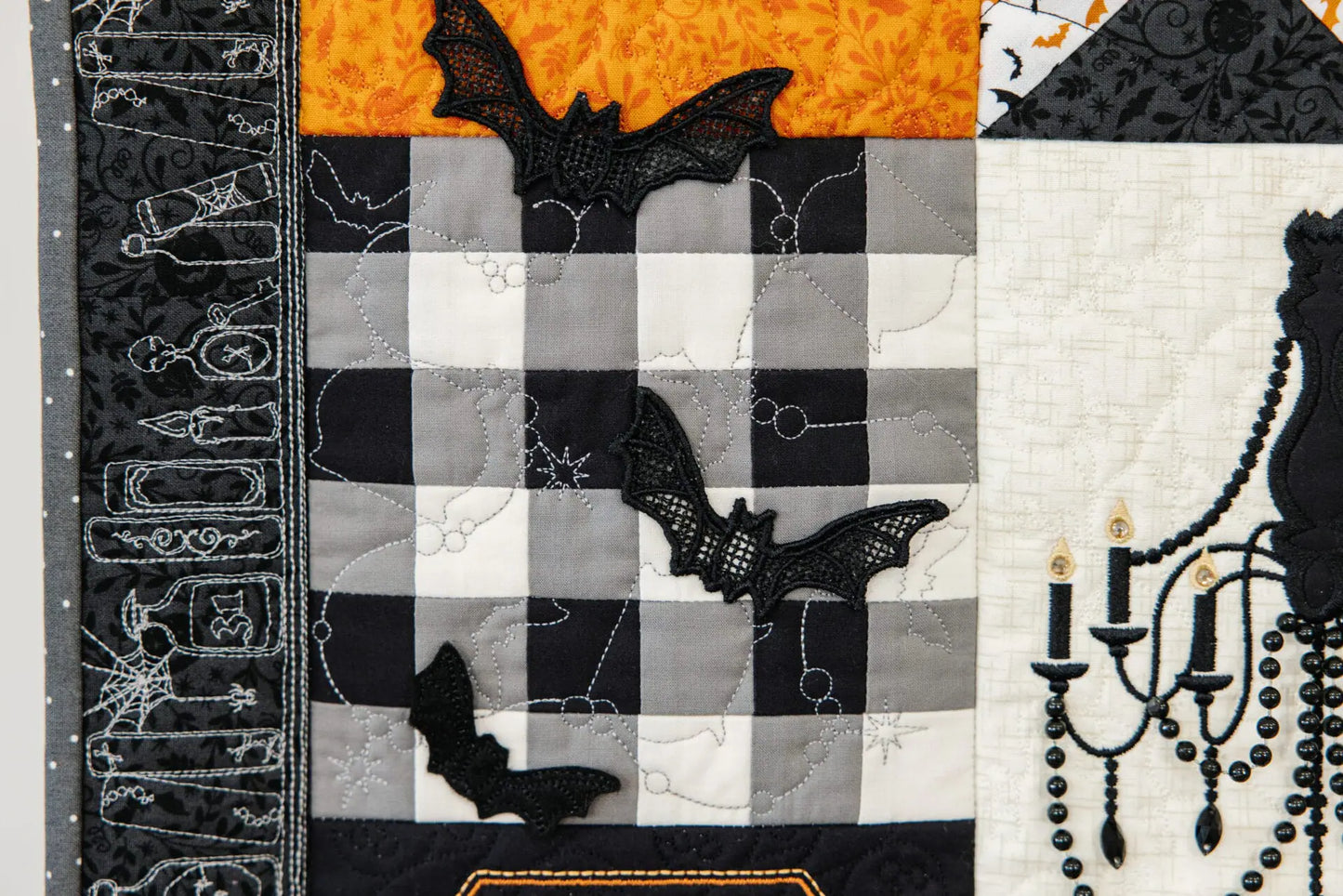Kimberbell Designs - Pumpkins and Potions Ladder Quilt Book with CD - #KD817