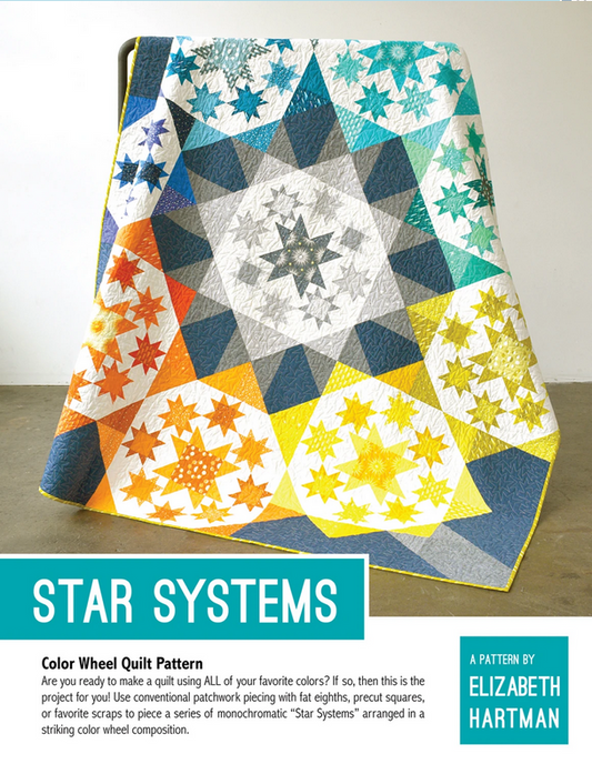 Elizabeth Hartman Quilt Pattern - Star Systems - Elizabeth Hartman - #EH067 - Quilt Pattern