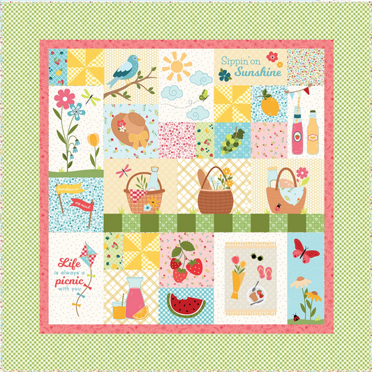 Kimberbell Designs - Sippin on Sunshine Feature Quilt Book with Digital Download Code - #KD822