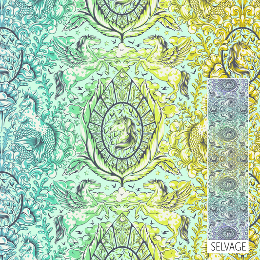 Free Spirit Tula Pink Legendary Fabric - Pony Tales - Stardust - PWTP284 - Cotton Fabric