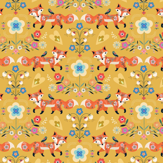 Dashwood Studio - Animal Magic - Fox - Cotton Fabric