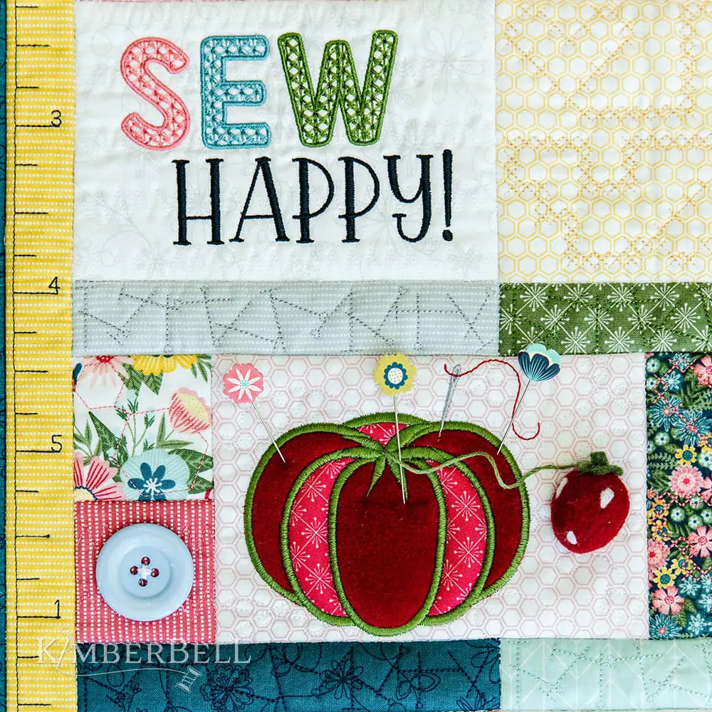 Kimberbell Designs - Oh Sew Delightful Quilts and Decor Machine Embroidery Book with CD - #KD813