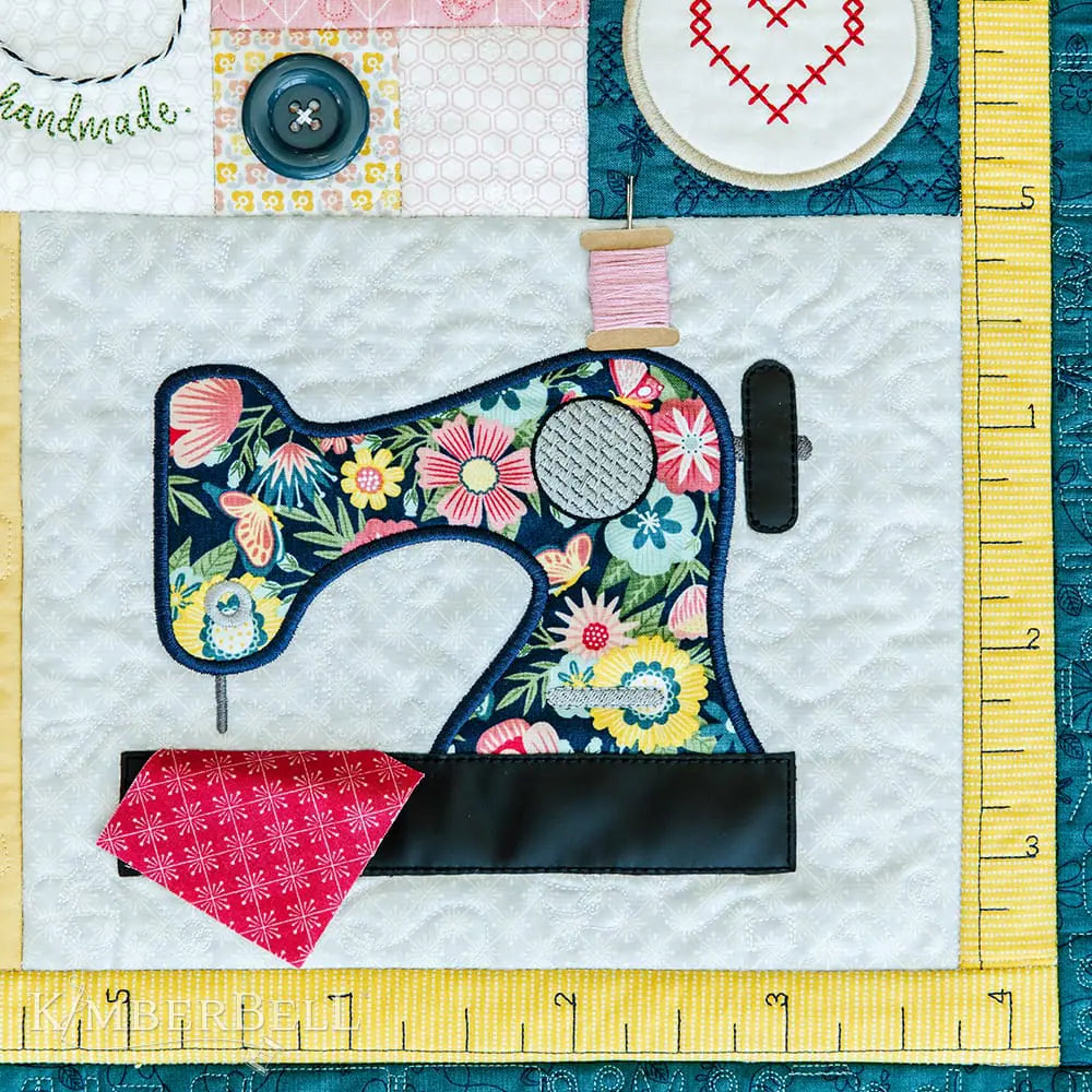 Kimberbell Designs - Oh Sew Delightful Quilts and Decor Machine Embroidery Book with CD - #KD813
