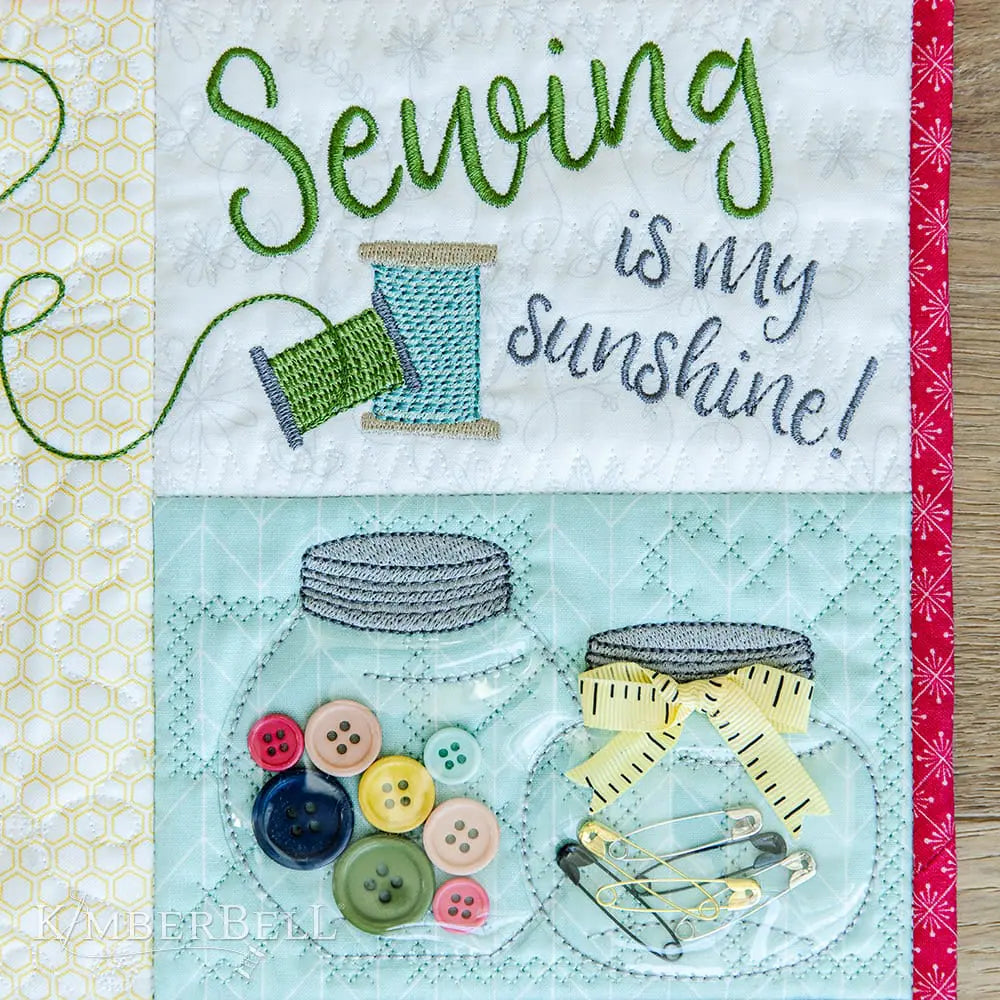 Kimberbell Designs - Oh Sew Delightful Quilts and Decor Machine Embroidery Book with CD - #KD813