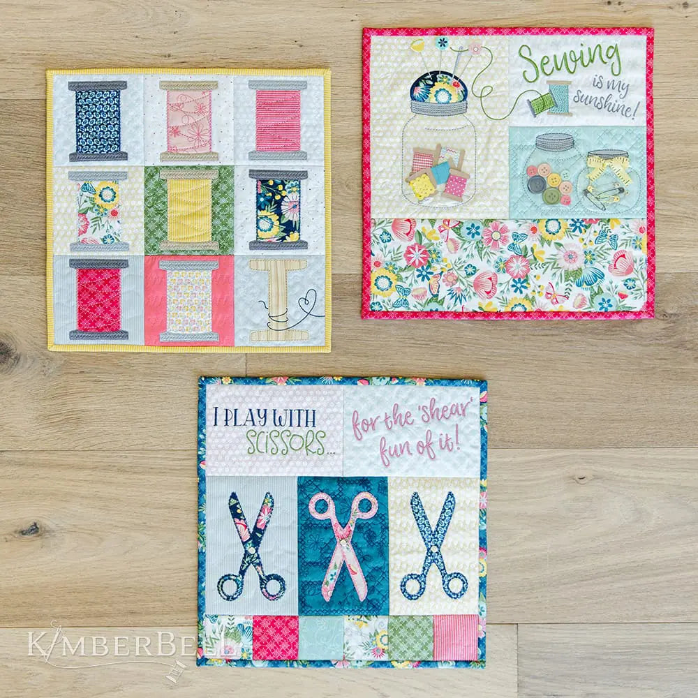 Kimberbell Designs - Oh Sew Delightful Quilts and Decor Machine Embroidery Book with CD - #KD813